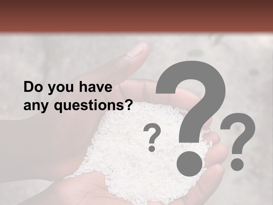 A Person Holding A White Substance In Their Hands PowerPoint Template