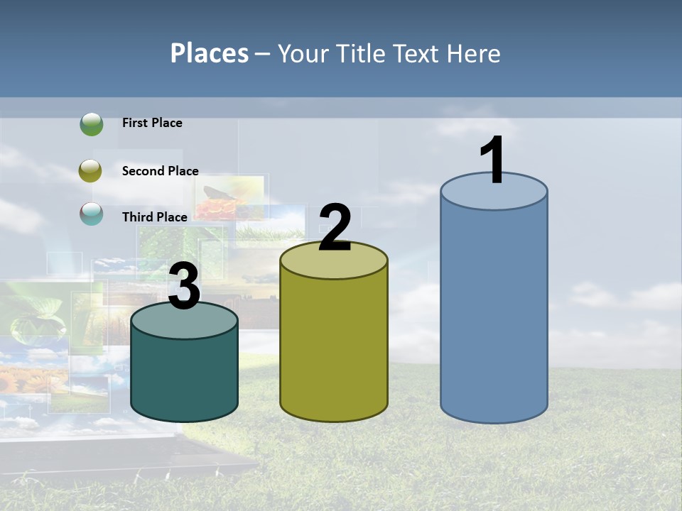 Mobility Network View PowerPoint Template