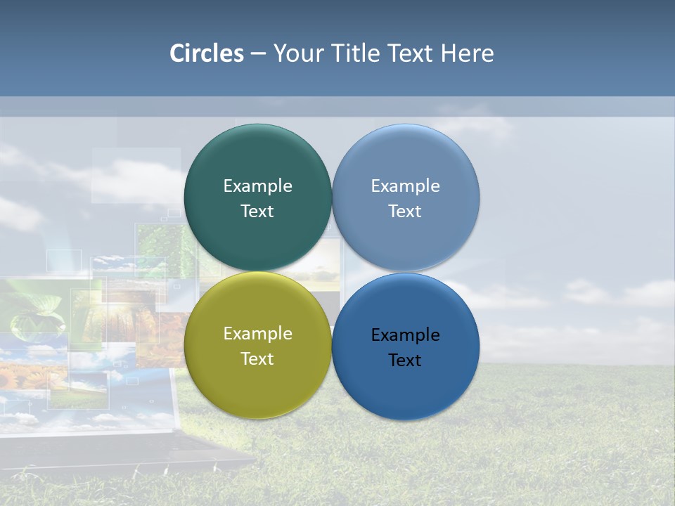 Mobility Network View PowerPoint Template