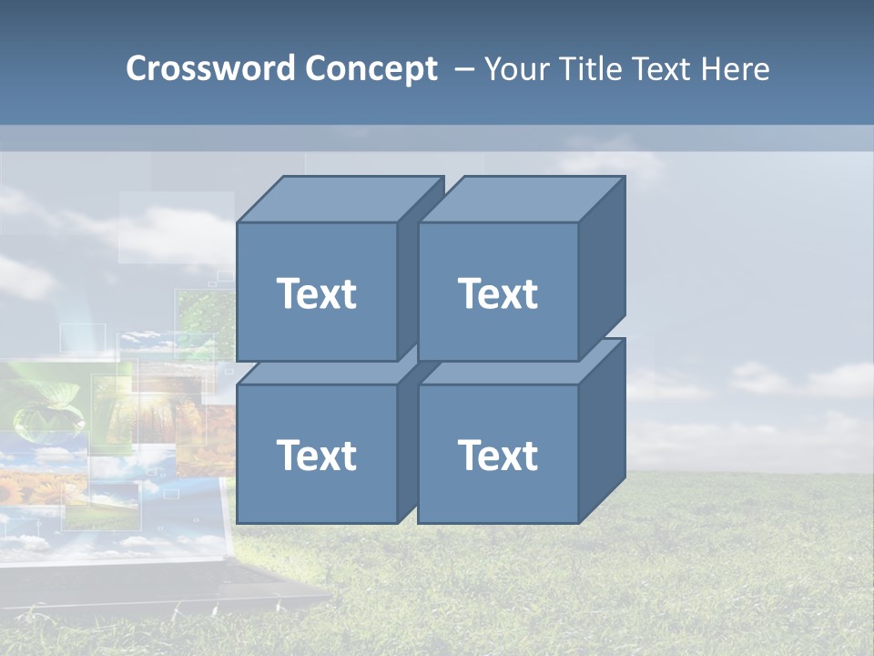 Mobility Network View PowerPoint Template