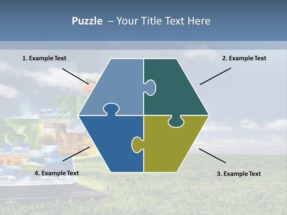 Mobility Network View PowerPoint Template
