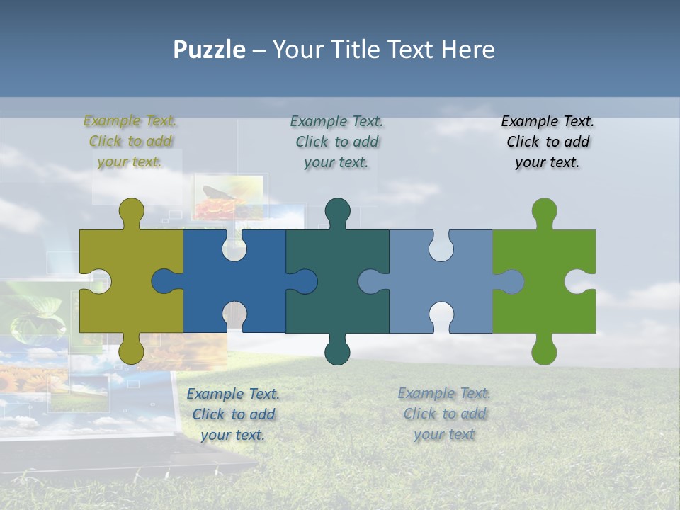 Mobility Network View PowerPoint Template