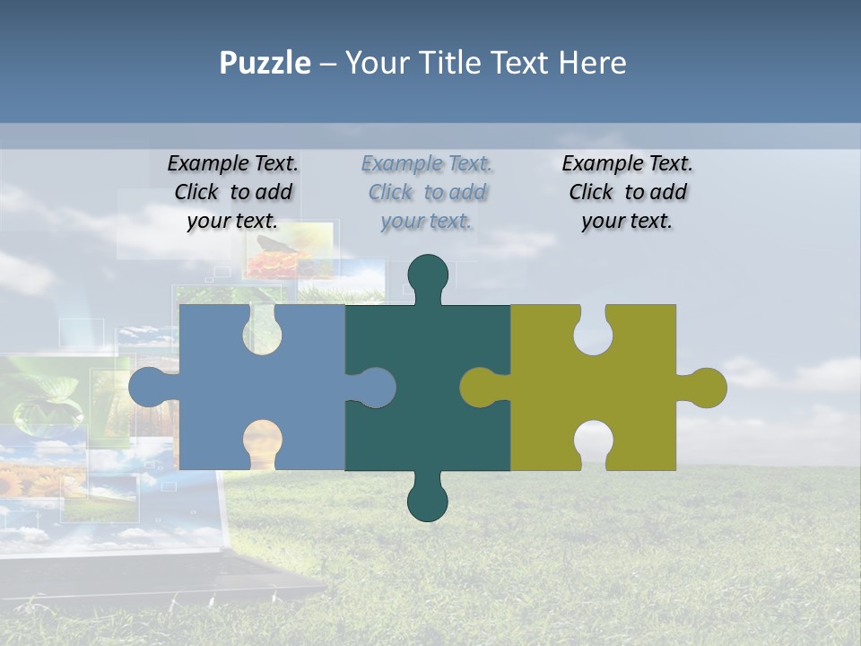 Mobility Network View PowerPoint Template