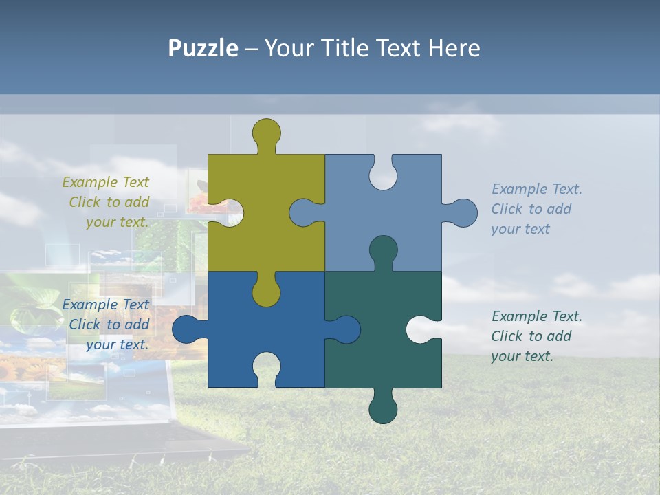 Mobility Network View PowerPoint Template