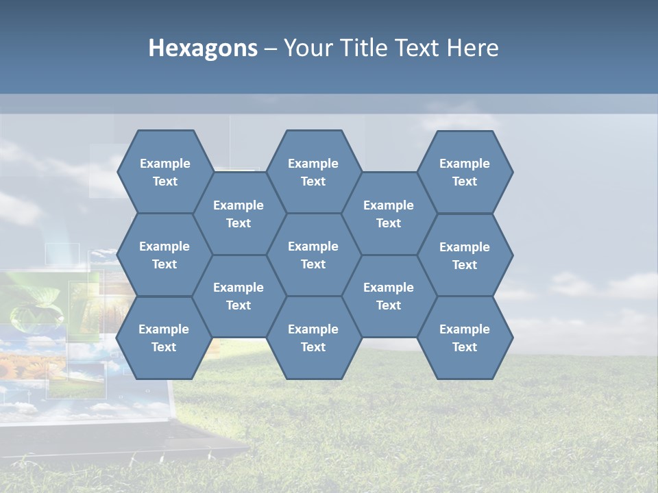 Mobility Network View PowerPoint Template