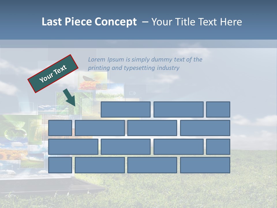 Mobility Network View PowerPoint Template