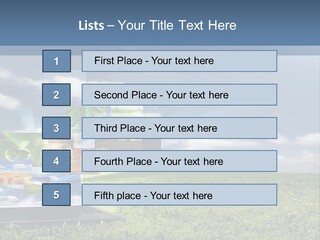 Mobility Network View PowerPoint Template