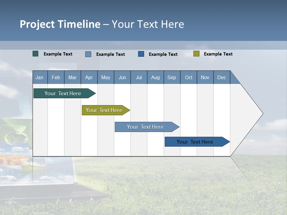 Mobility Network View PowerPoint Template