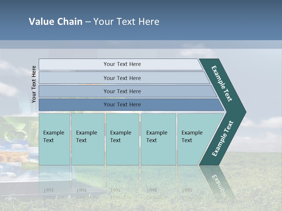 Mobility Network View PowerPoint Template