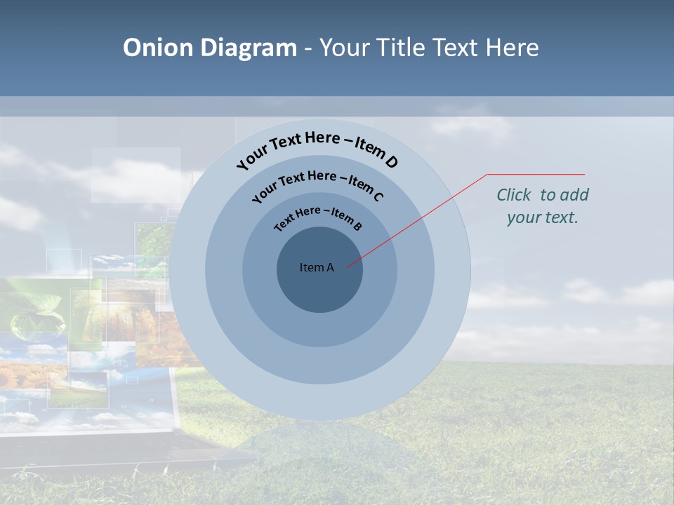 Mobility Network View PowerPoint Template