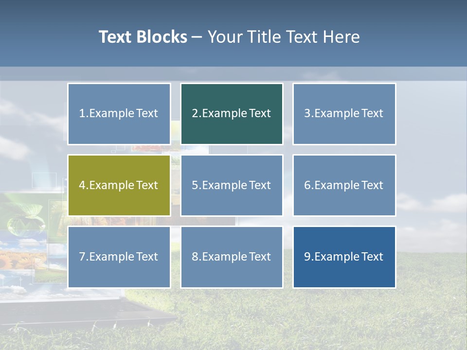 Mobility Network View PowerPoint Template