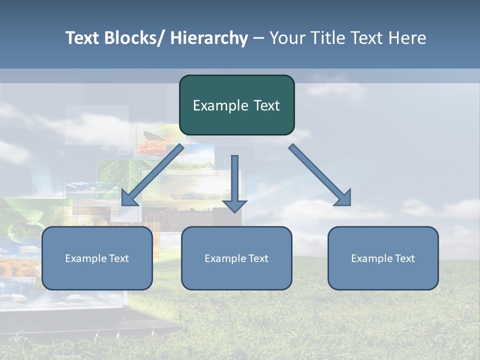 Mobility Network View PowerPoint Template
