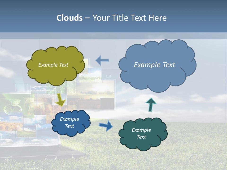 Mobility Network View PowerPoint Template