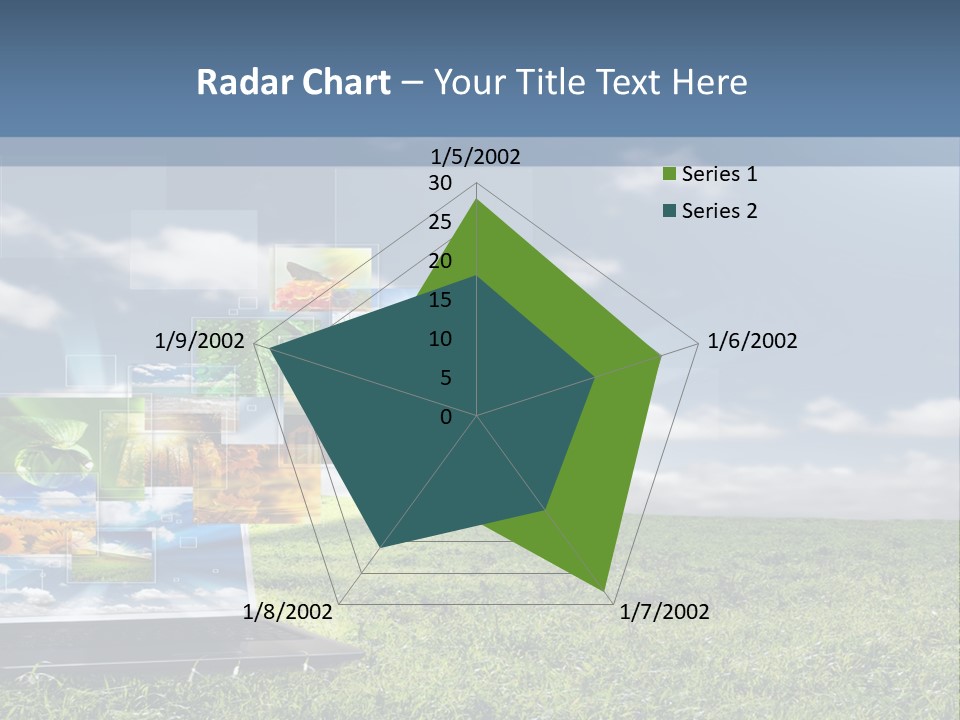 Mobility Network View PowerPoint Template