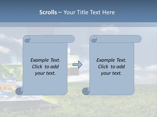 Mobility Network View PowerPoint Template