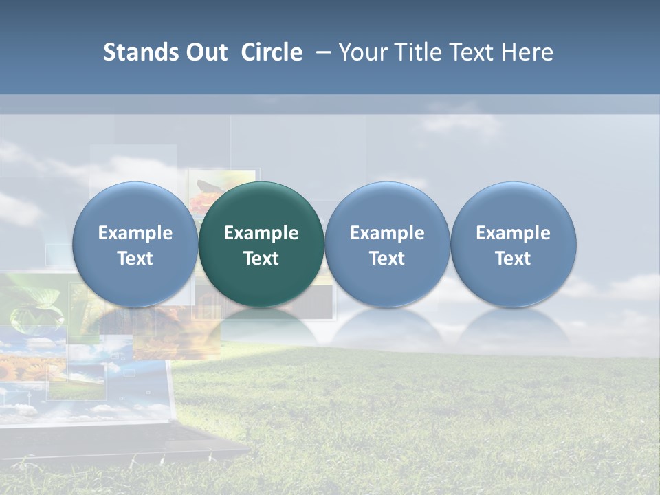 Mobility Network View PowerPoint Template