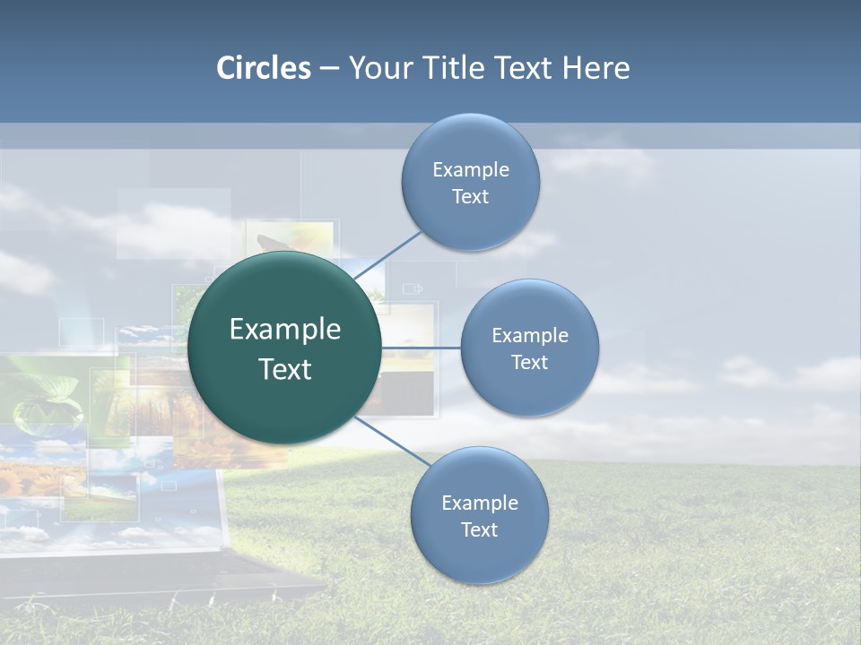Mobility Network View PowerPoint Template