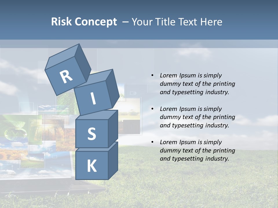 Mobility Network View PowerPoint Template