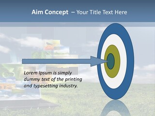 Mobility Network View PowerPoint Template