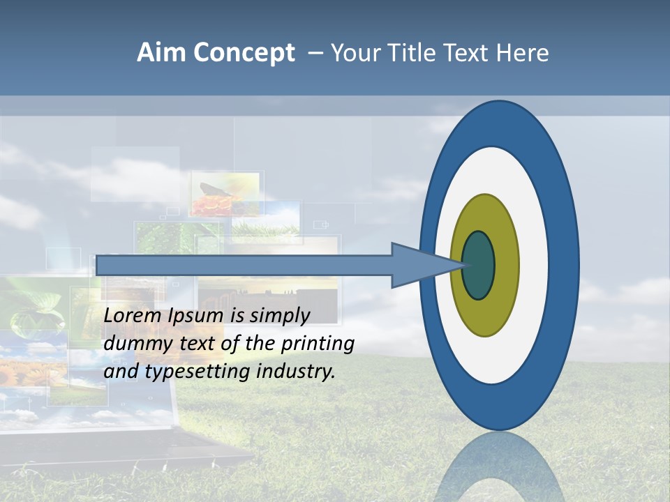 Mobility Network View PowerPoint Template