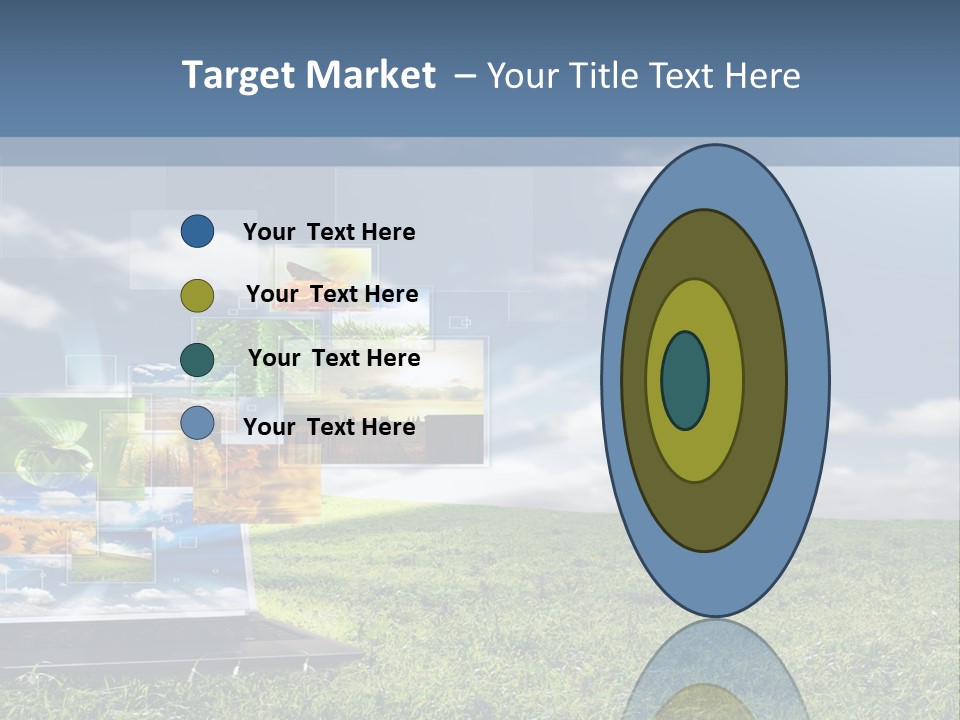 Mobility Network View PowerPoint Template