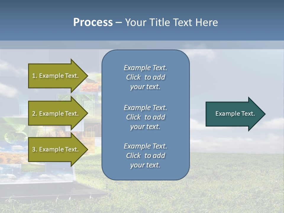 Mobility Network View PowerPoint Template