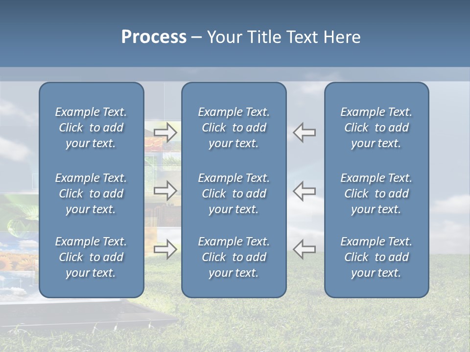 Mobility Network View PowerPoint Template