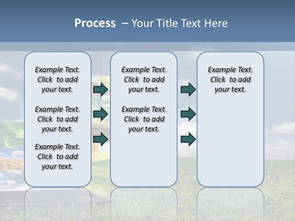 Mobility Network View PowerPoint Template