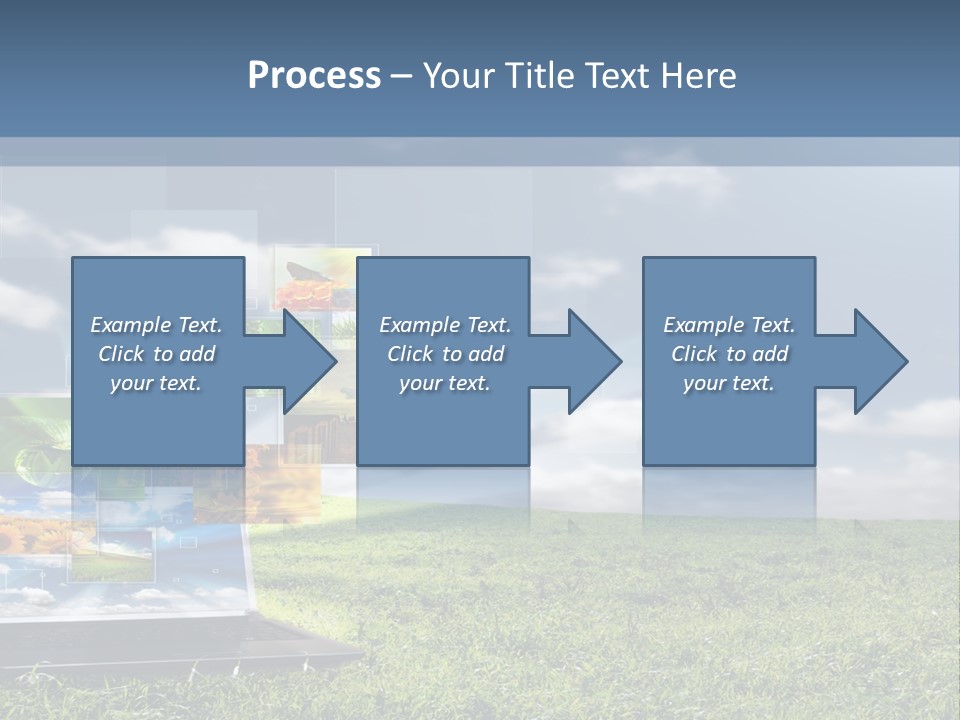 Mobility Network View PowerPoint Template