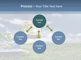 Mobility Network View PowerPoint Template