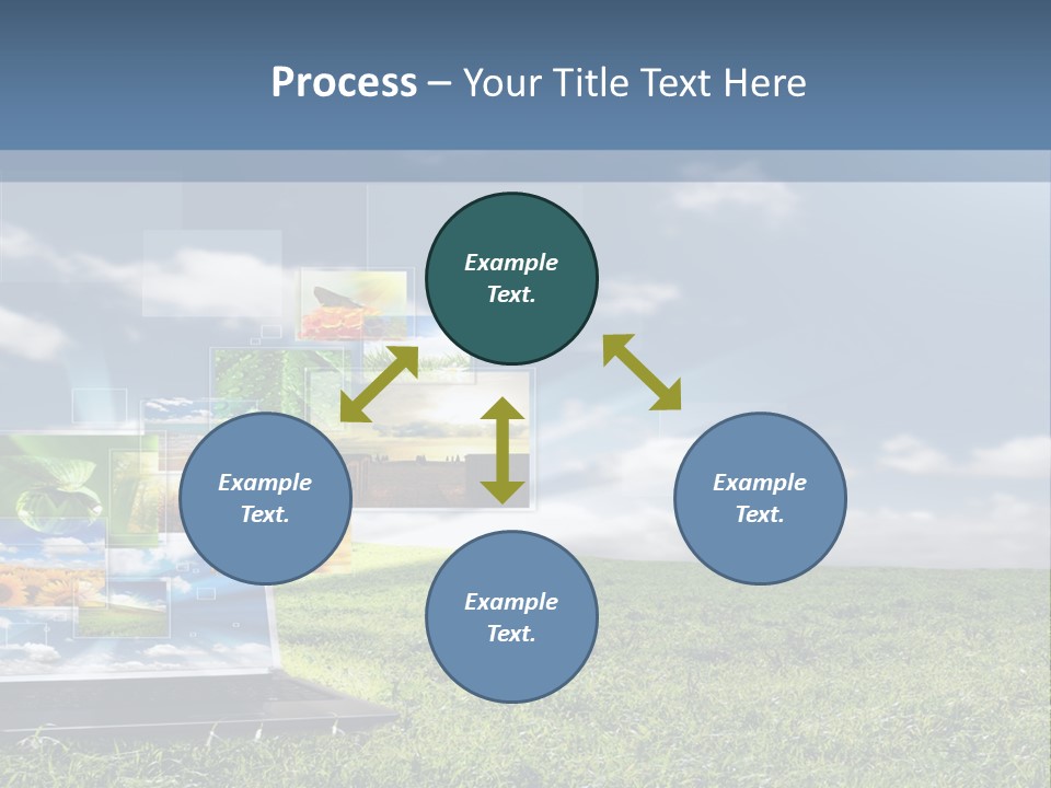 Mobility Network View PowerPoint Template