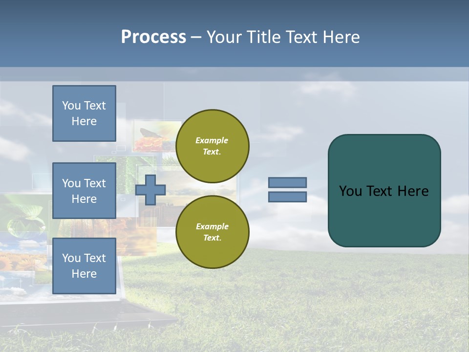 Mobility Network View PowerPoint Template