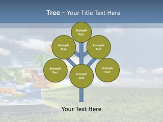 Mobility Network View PowerPoint Template