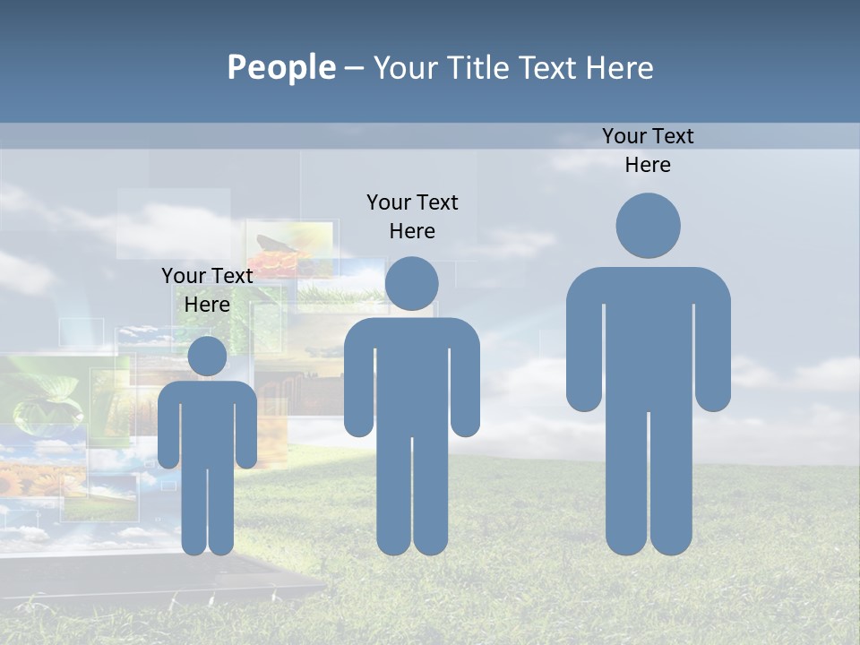 Mobility Network View PowerPoint Template