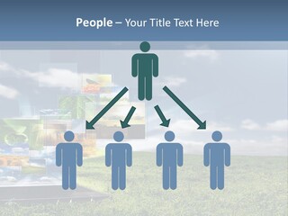 Mobility Network View PowerPoint Template