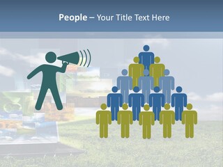 Mobility Network View PowerPoint Template