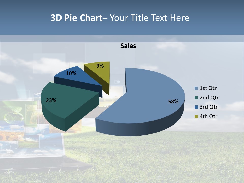 Mobility Network View PowerPoint Template