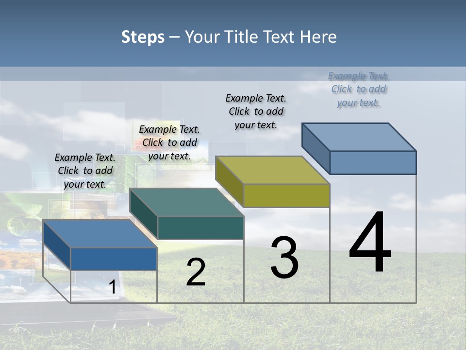 Mobility Network View PowerPoint Template
