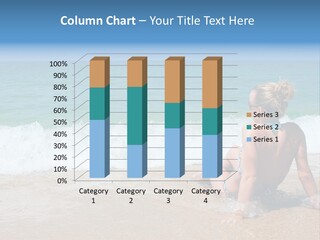 Waves Sunburn Young PowerPoint Template