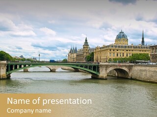 Cloudscape Palais Touristic PowerPoint Template