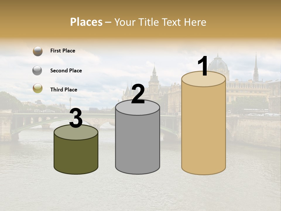 Cloudscape Palais Touristic PowerPoint Template