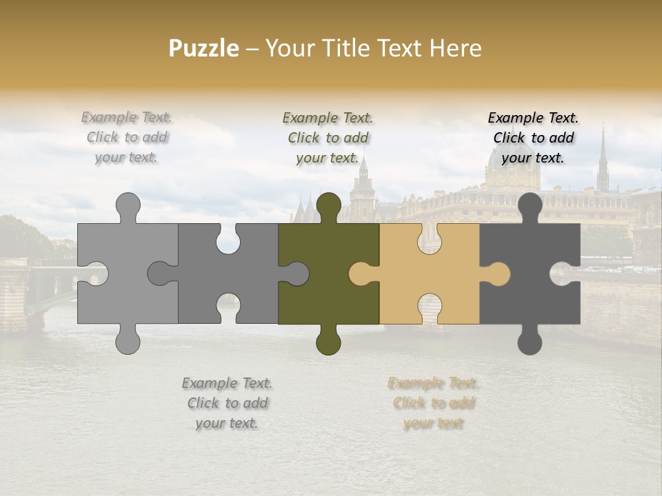 Cloudscape Palais Touristic PowerPoint Template