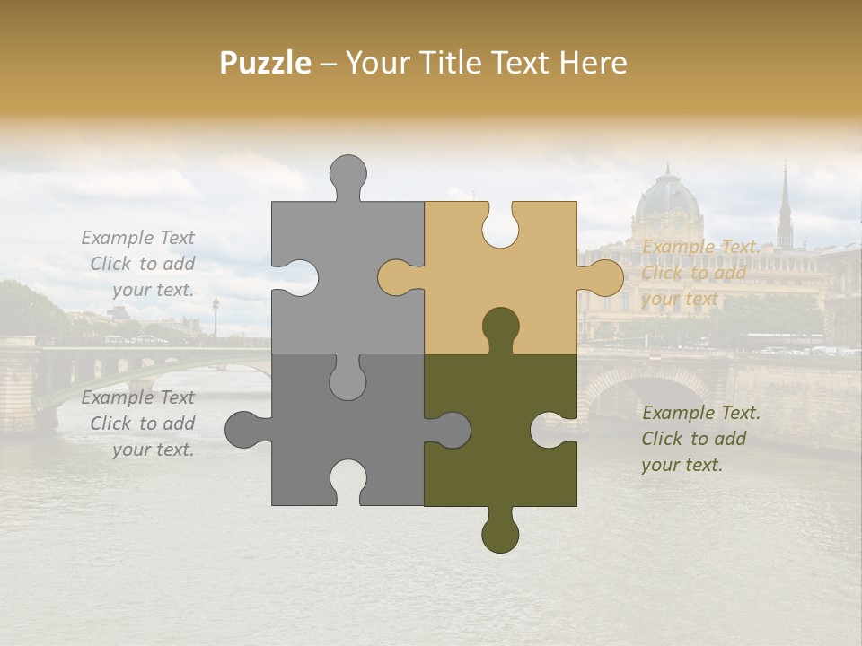 Cloudscape Palais Touristic PowerPoint Template