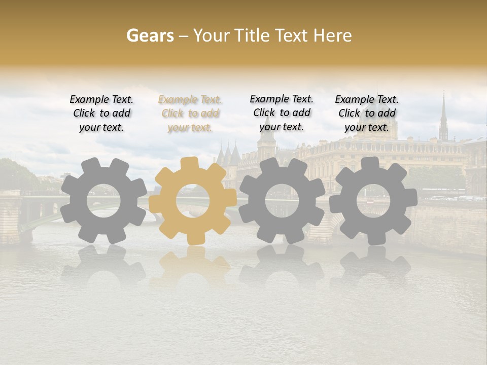 Cloudscape Palais Touristic PowerPoint Template