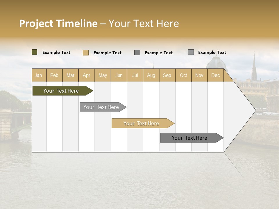 Cloudscape Palais Touristic PowerPoint Template
