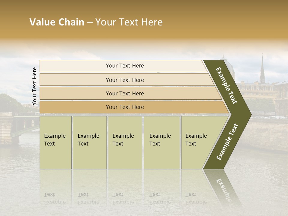 Cloudscape Palais Touristic PowerPoint Template