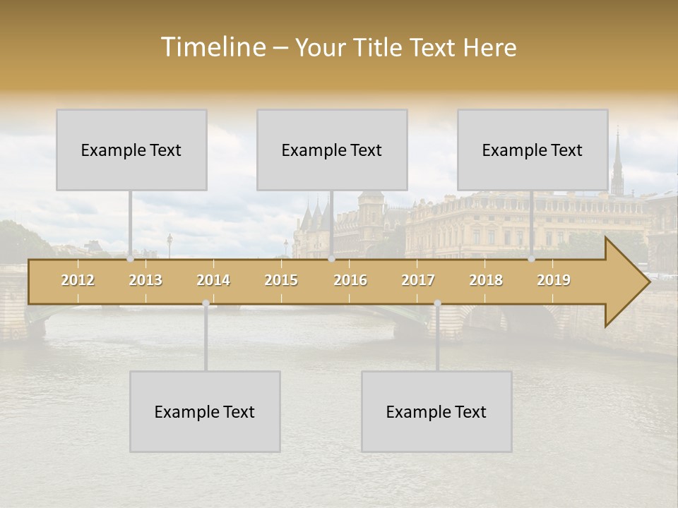 Cloudscape Palais Touristic PowerPoint Template