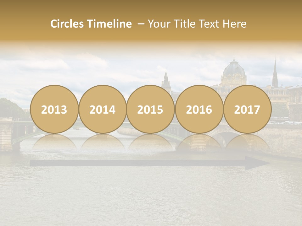 Cloudscape Palais Touristic PowerPoint Template