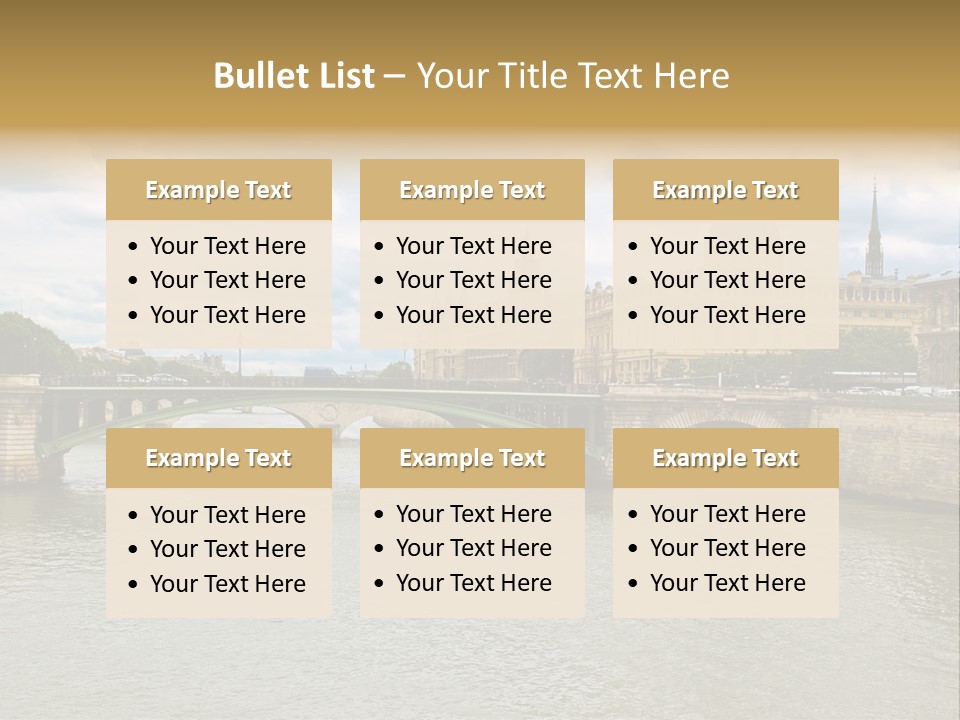 Cloudscape Palais Touristic PowerPoint Template