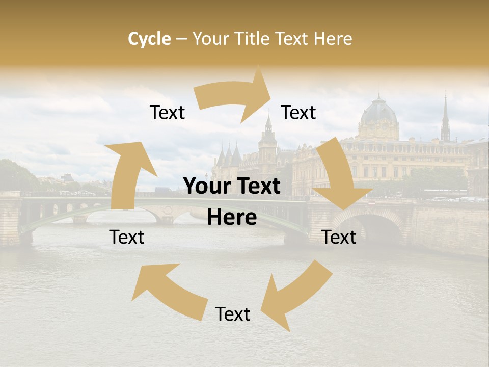Cloudscape Palais Touristic PowerPoint Template